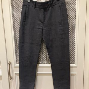 Ann Demeulemeester cropped linen pants